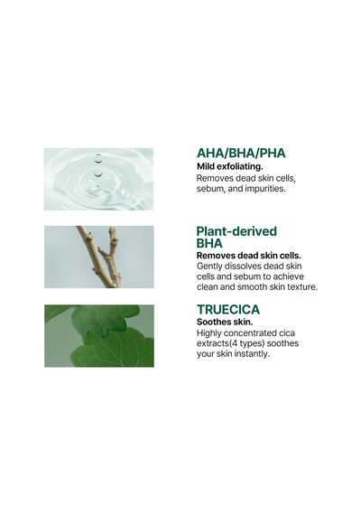 Aha-bha-pha 30 Days Miracle Truecica Clear Pad Pamuk Ped 70 Pads