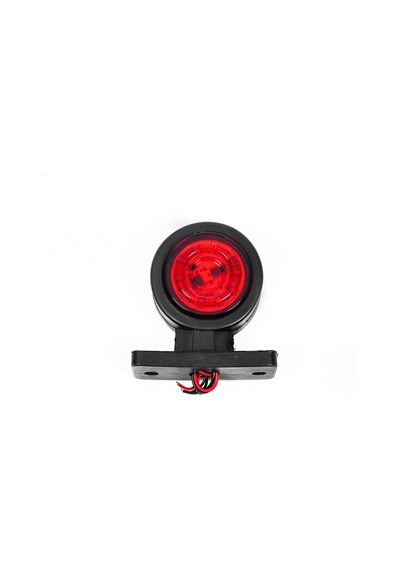 Ahmet Otomotiv 2 Adet 18 Ledli Kısa Boy Takoz Lamba Kırmızı-beyaz 12v-24v