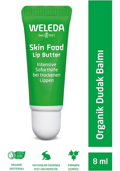 Noreva Weleda Skin Food Organik Besleyici Dudak Balmı 8 ML