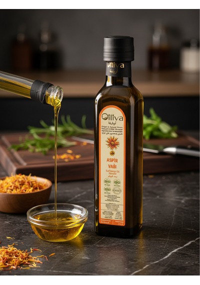 Soğuk Sıkım Aspir Yağı %100 Doğal Ve Katkısız 250 Ml Omega-6 Ve E Vitamini Kaynağı Cam Şişe Sıvı Cilt Ve Saç Bakımı İçin Bitkisel Yağ
