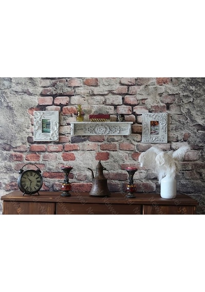 Neiwel Vintage Duen Eskitme Beyaz Raf