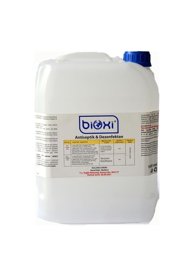 Antiseptik & Dezenfektan 5 Lt El-cilt Ve Yara Bakım / Hipokloröz Asit Hocl Bazlı
