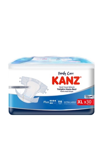 Kanz Yetişkin Hasta Bezi Xlarge / 30 Adet XL