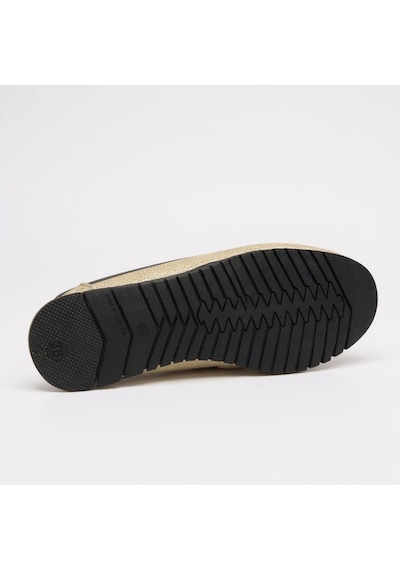 Dosa Shoes Kadın Babet Taba Zincir Tokalı Hafif Rahat Taban Şık Günlük Ayakkabı Vizon