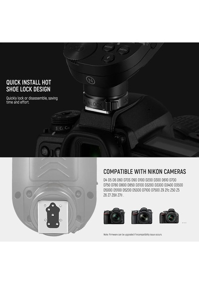 Neewer Qpro-n Nikon Uyumlu Ttl Kablosuz Flaş Tetikleyici