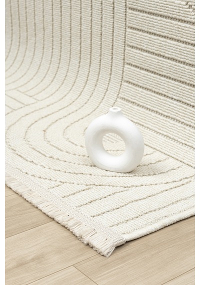 Loopy Krem Halı Salon Oturma Odası Çocuk Odası Yatak Odası Halısı 623 Krem