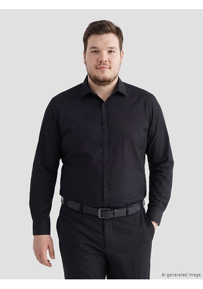 Lcw Busıness Siyah Slim Fit Erkek Gömlek