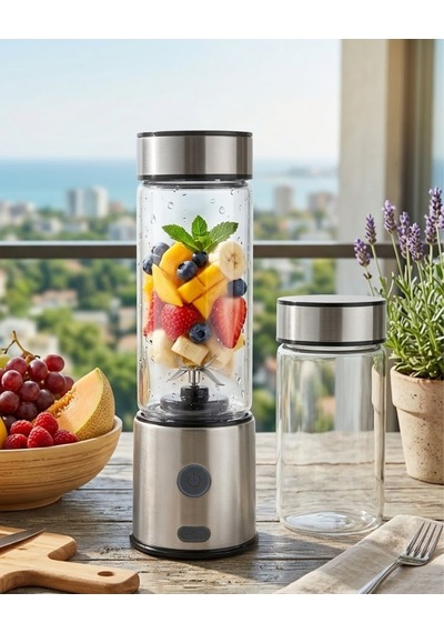 Çift Cam Hazneli Blender 16500 Rpm Buz Kırıcı Taşınabilir Blender - Lisinya Diğer