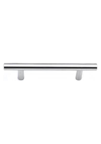 Alüminyum Paslanmaz İnox 128 mm Mobilya Boy Kulp Çap: 12 mm