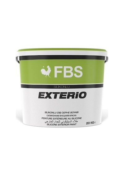 Fbs Exterio Silikonlu Dış Cephe Boyası  20 KG