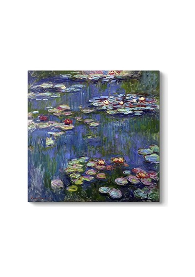 Claude Monet - Water Lilies Tablosu 40 X 40