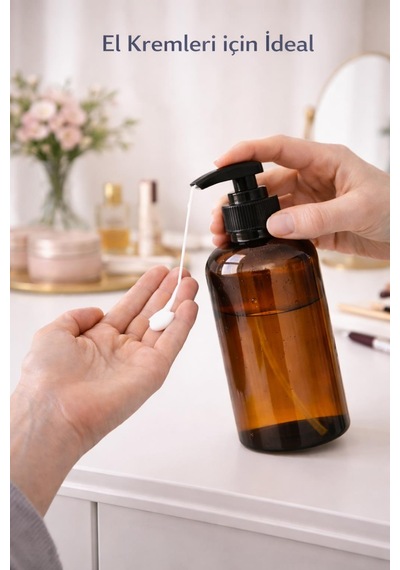 Amber Dispenser Şişe 500 Ml - 6 Adet