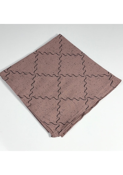 İpekal Polyester Eşarp - 6280 Koyu pudra