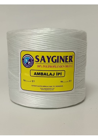 Saygıner Ambalaj İpi - 2 KG 1 Bobin