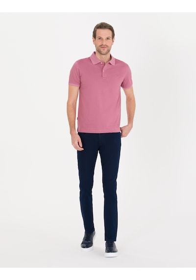 Pierre Cardin Erkek Gül Kurusu Tişört Basic 50262665-vr026 Gül Kurusu