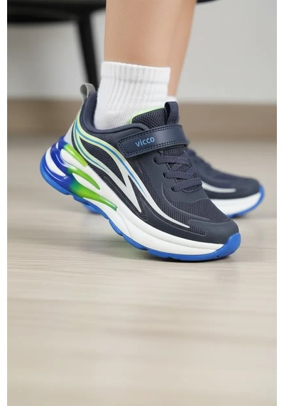 Vicco Conan Çocuk Işıklı Rahat Sneaker Lacivert