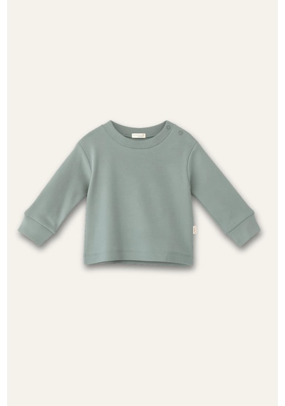 Mininio Unisex Bebek Organik İkili Takım - Mint Mint