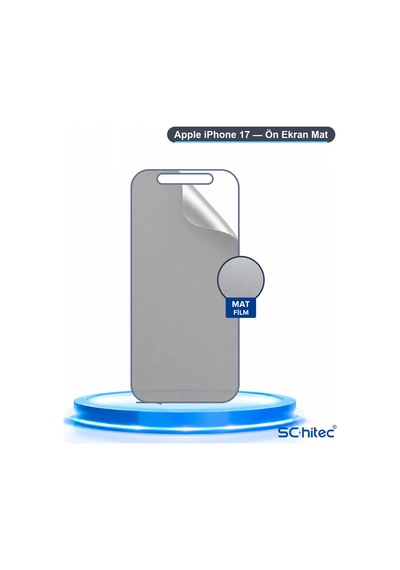 Apple iPhone 17 Uyumlu Ön Yüzey Mat Hidrojel Ekran Koruyucu 63581121