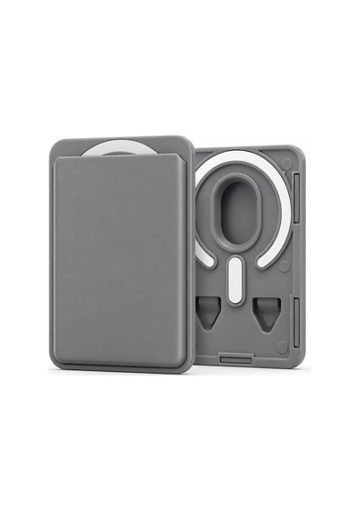 Xmlbayiciniz Magsafe Uyumlu Manyetik Kartlık Cüzdan, 2 Kart Kapasiteli Telefon Kartlığı, Güçlü Mıknatıslı İnce Kart Tutuc Çok Renkli