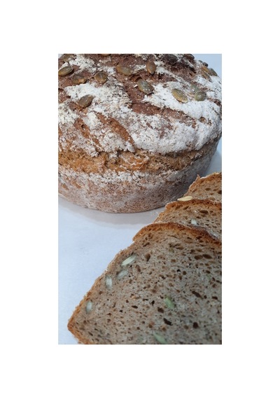 Alman Kürbiskernbrot - Kabak Çekirdekli Çavdar Ekmeği 980 Gr