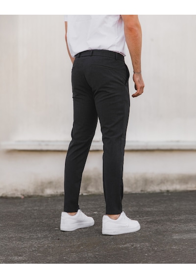 Bürke Erkek Antrasit Kaliteli Premıum Slimfit Bilek Boy Kumaş Pantolon (100-130 kg battal beden 40-42-44)