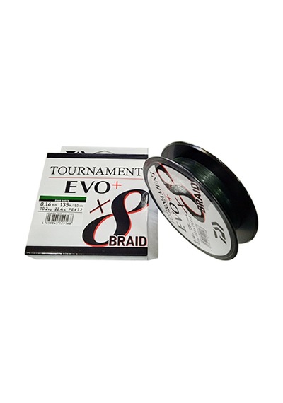 Daiwa Tournament Evo+ 8B Dark Green Ip Misina 135Mt