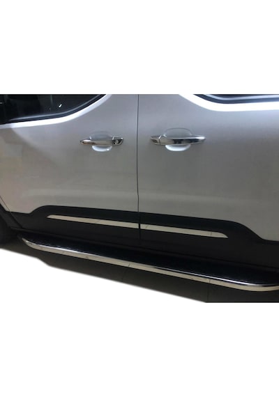 Peugeot Rifter Krom Yan Kapı Çıtası 4 Parça 2019 ve Üzeri Paslanm