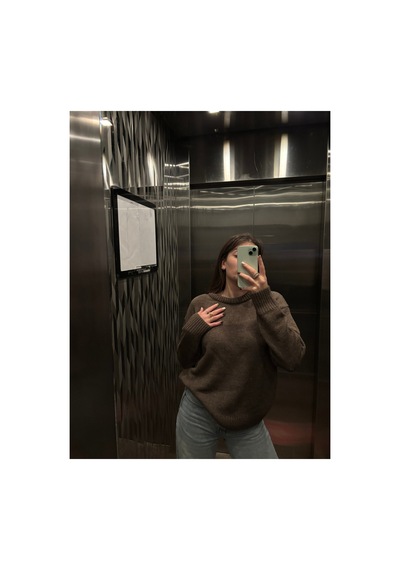 Maison Velora Kadın Kahverengi Bisiklet Yaka Oversize Basic Triko Kazak Kahverengi 923600247 Kahverengi Maison Velora Kadın Kahverengi Bisiklet Yaka Oversize Basic Triko Kazak Kahverengi 923600247 Kahverengi