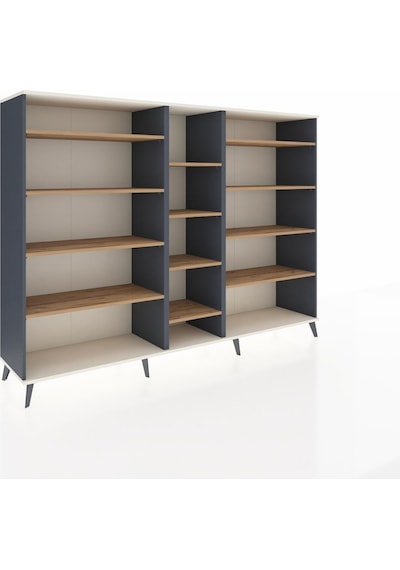 Hyperion Dolap 11 Raflı 220x44x163 Antrasit-aytaşı/çam Antrasit-aytaşı/çam Hyperion Dolap 11 Raflı 220x44x163 Antrasit-aytaşı/çam Antrasit-aytaşı/çam