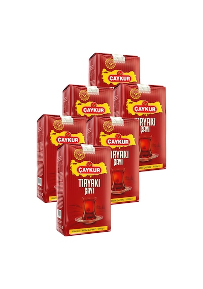 Tiryaki Dökme Çay 1000 Gr. Altılı Paket