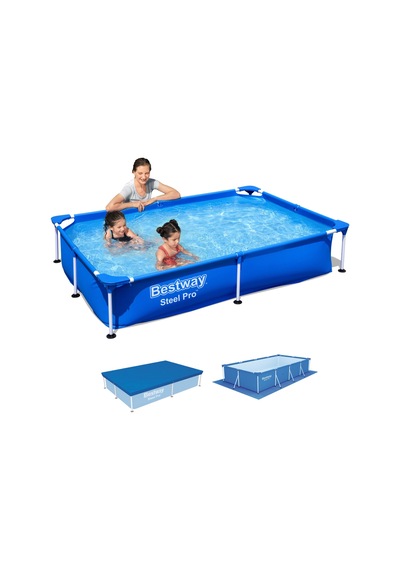 Bestway Dikdörtgen Prefabrik Havuz Set Bw449 56401 (221 Cm x 150