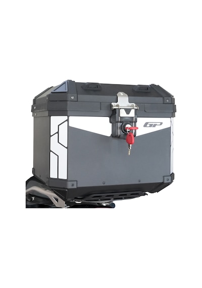 Gp Kompozit Base Universal 32 Lt Alüminyum Motosiklet Çantası Siyah Diğer