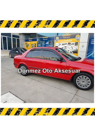 Mazda 323 Mügen Cam Rüzgarlığı Bj Kasa Sedan 1999-2003 Arası 4 Lü N11.12985