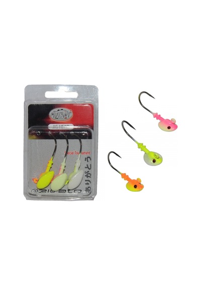 Mutant 6411 Jig Head Rigato Stunner 3lü Mix Set