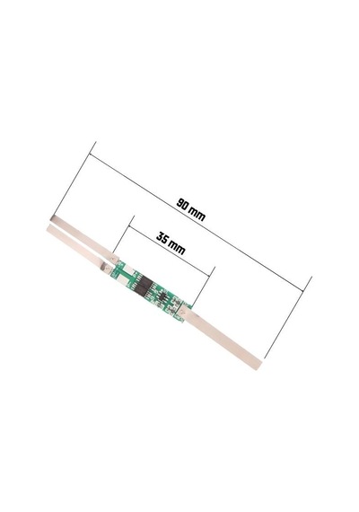 2s 7.4v 3a Lipo & Lion & 18650 Bms Batarya Koruyucu Balans Devresi