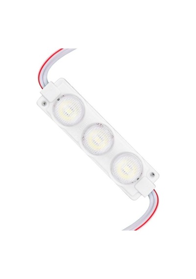 12 Volt 3 Watt Beyaz Led Modül - 74x20 Mm - 3030 Çip