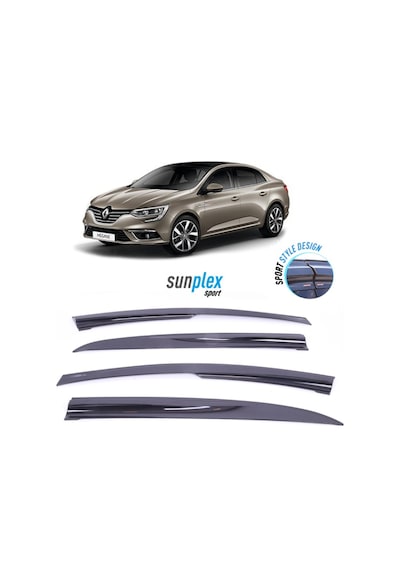 Renault Megan 4 Sedan Kasa Uyumlu Cam Rüzgarlık Ön Ve Arka 4Lü