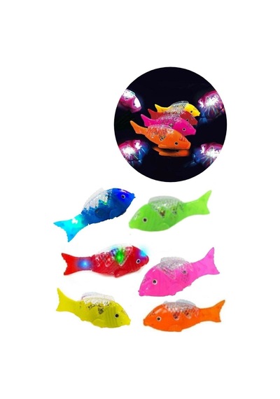Müzikli[Kırmızı Balık Kaç Şarkısı]Işıklı Yürüyen 23 Cm Pilli Oyun