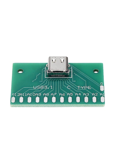 Type-C Usb 3.1 Dişi Adaptör Konnektör 24 Pin