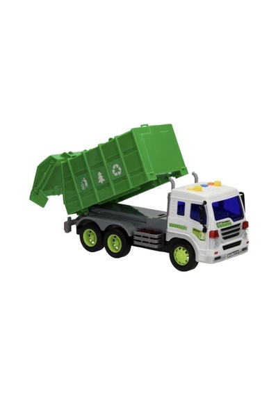 Ctoys Sesli Işıklı Çöp Kamyonu -ctoy-wy320a