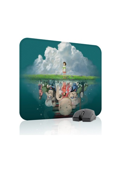 Spirited Away Kaymaz Dikişli Kauçuk Oyuncu Mousepad V5 - 48x40 Xl Gaming Mouse Pad Fare Altlığı