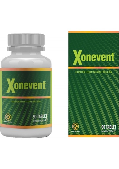 Xonevent - Kalsiyum ve Bor Içeren Gıda Takviyesi 90 Tablet