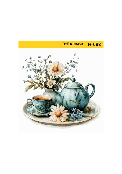 Ütü İle Rub On Transfer Kağıdı R-083 30x30 Cm
