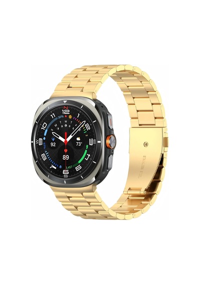 Galaxy Uyumlu Watch 8 Krd-04 Metal Kordon - Rose Gold