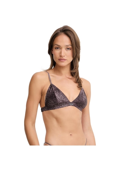 Calvin Klein Kadın Kahverengi Signature Satin Bra Lv00qf8392-16281