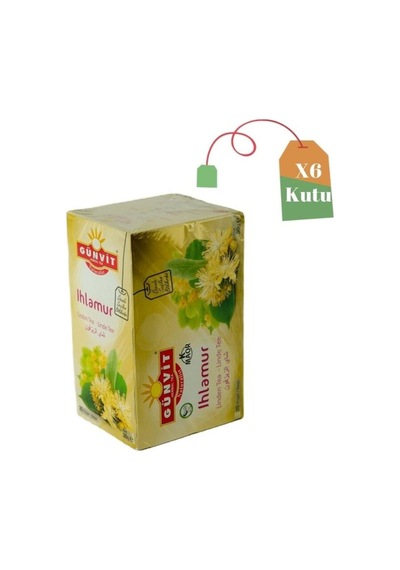 Günvit Ihlamur Bardak Poşet Çay 6 x 20'li