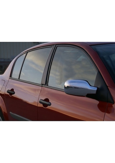 Woc Chrome Renault Scenic 2 Krom Ayna Kapağı 2003-2009 2 Parça  Ab