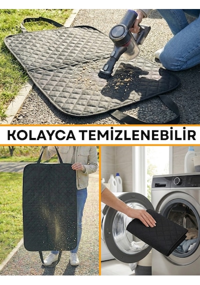 Beylini 2 Adet Araç İçi Koltuk Arkası Koruyucu Toz Engelleyici Suya Dayanıklı Şık Tasarım Oto Araba Koltuk Arkası Kılıfı