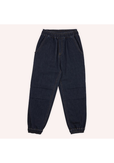 Panço Erkek Çocuk Kargo Cepli Denim Pantolon Lacivert 2421bk04026-4936 001