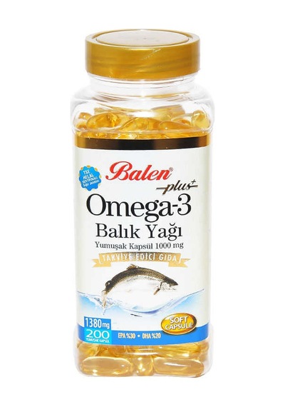 Omega 3 Plus+ Balık Yağı Yumuşak 200 Kapsül